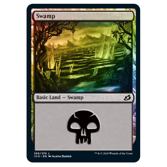 Magic The Gathering - Ikoria Lair of Behemoths - Swamp - 266/274 (Foil)