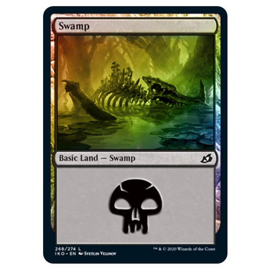 Magic The Gathering - Ikoria Lair of Behemoths - Swamp - 268/274 (Foil)