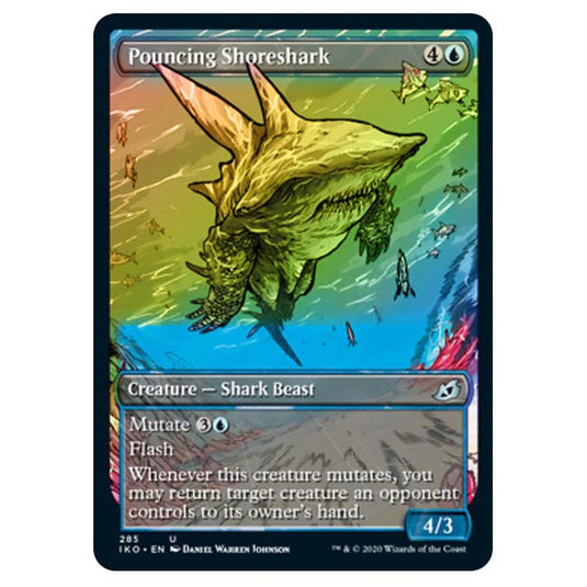 Magic The Gathering - Ikoria Lair of Behemoths - Pouncing Shoreshark - 285/274 (Foil)