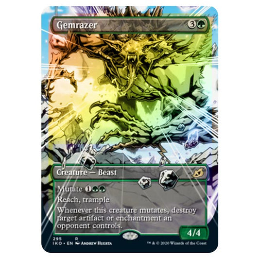 Magic The Gathering - Ikoria Lair of Behemoths - Gemrazer - 295/274 (Foil)