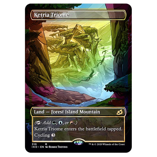 Magic The Gathering - Ikoria Lair of Behemoths - Ketria Triome - 310/274 (Foil)