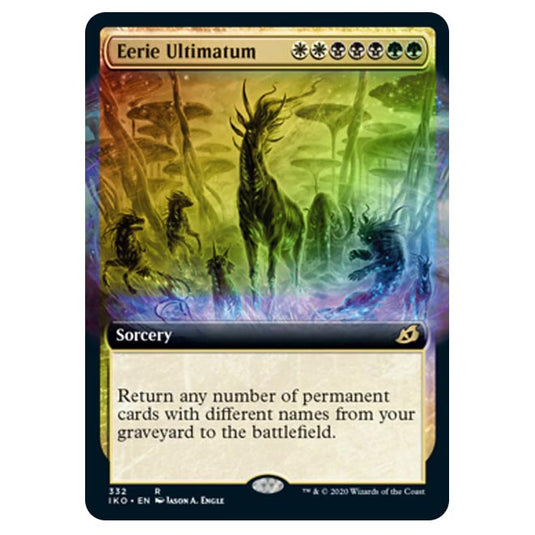 Magic The Gathering - Ikoria Lair of Behemoths - Eerie Ultimatum - 332/274 (Foil)