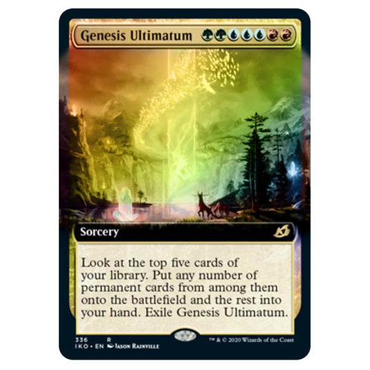 Magic The Gathering - Ikoria Lair of Behemoths - Genesis Ultimatum - 336/274 (Foil)