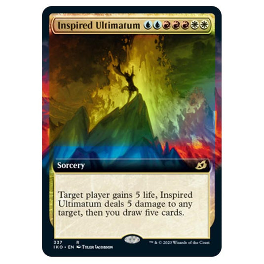 Magic The Gathering - Ikoria Lair of Behemoths - Inspired Ultimatum - 337/274 (Foil)