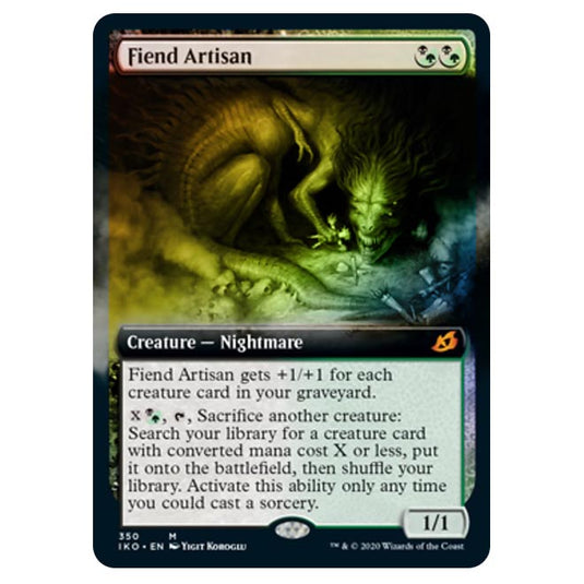 Magic The Gathering - Ikoria Lair of Behemoths - Fiend Artisan - 350/274 (Foil)