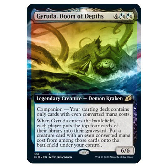 Magic The Gathering - Ikoria Lair of Behemoths - Gyruda, Doom of Depths - 351/274 (Foil)