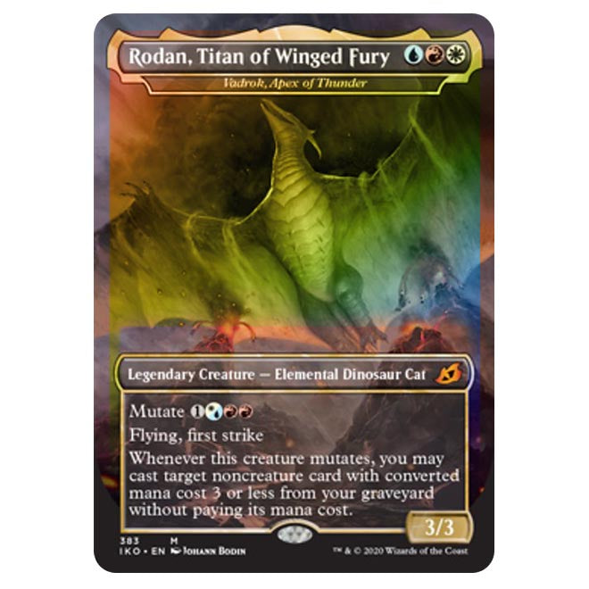 Magic The Gathering - Ikoria Lair of Behemoths - Rodan, Titan of Winge Magic The Gathering - Ikoria Lair of Behemoths - Rodan, Titan of Winge