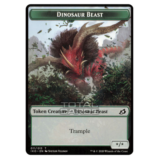 Magic The Gathering - Ikoria Lair of Behemoths - Token - Dinosaur Beast