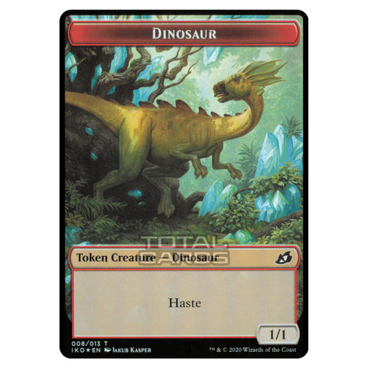 Magic The Gathering - Ikoria Lair of Behemoths - Token - Dinosaur/Human Soldier (Foil)