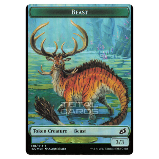 Magic The Gathering - Ikoria Lair of Behemoths - Token - Beast/Human Soldier (Foil)