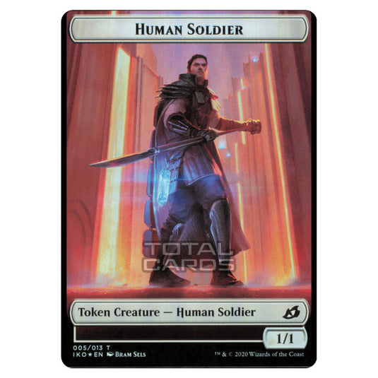 Magic The Gathering - Ikoria Lair of Behemoths - Token - Cat/Human Soldier (Foil)