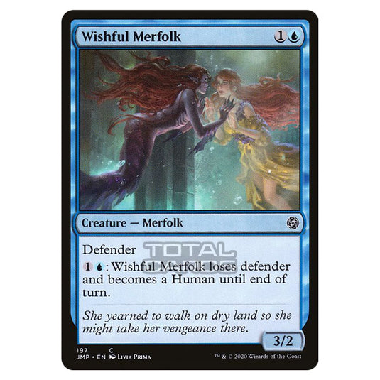 Magic The Gathering - Jumpstart - Wishful Merfolk - 197/496