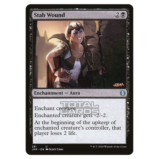 Magic The Gathering - Jumpstart - Stab Wound - 281/496