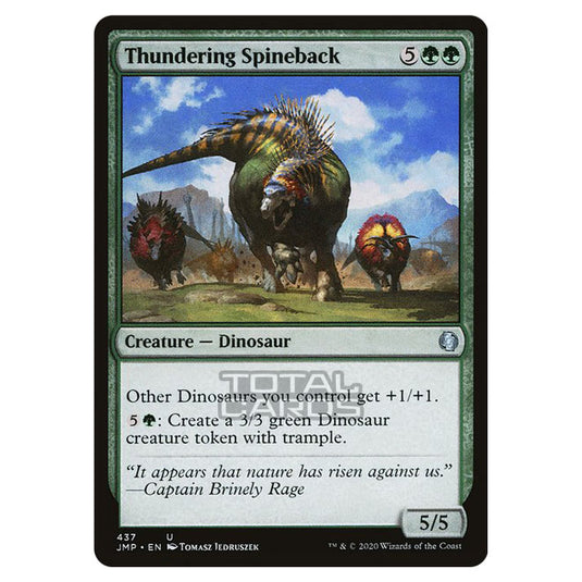 Magic The Gathering - Jumpstart - Thundering Spineback - 437/496