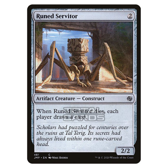 Magic The Gathering - Jumpstart - Runed Servitor - 481/496