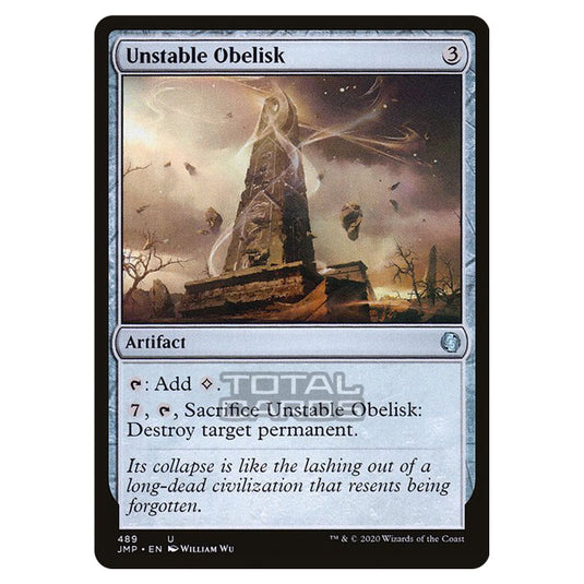 Magic The Gathering - Jumpstart - Unstable Obelisk - 489/496