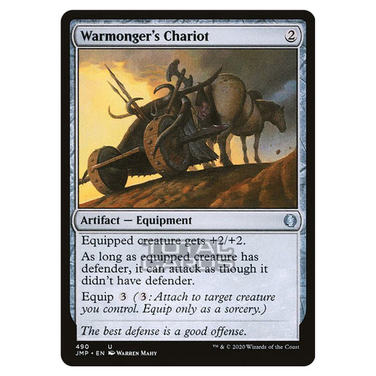 Magic The Gathering - Jumpstart - Warmonger's Chariot - 490/496