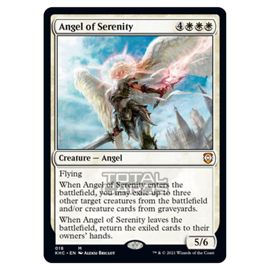 Magic The Gathering - Kaldheim Commander - Angel of Serenity - 18/119