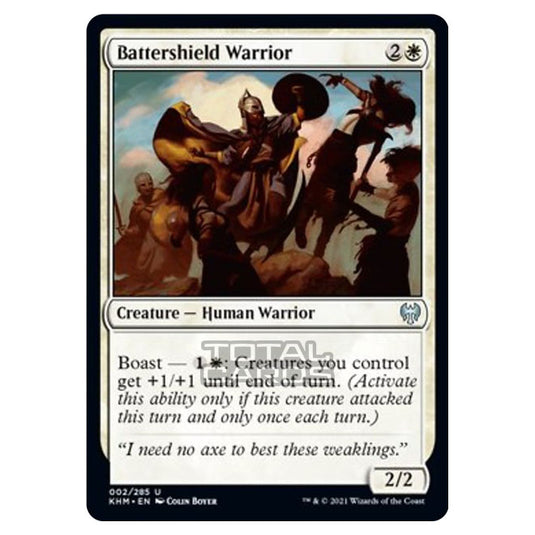 Magic The Gathering - Kaldheim - Battershield Warrior - 2/285