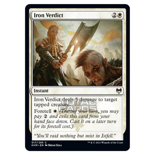 Magic The Gathering - Kaldheim - Iron Verdict - 17/285