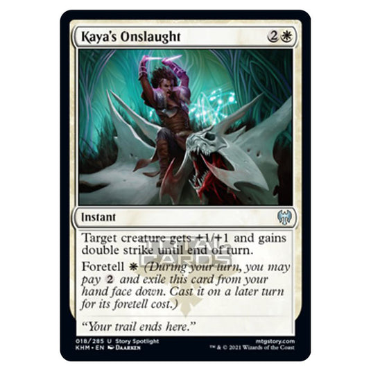 Magic The Gathering - Kaldheim - Kaya's Onslaught - 18/285