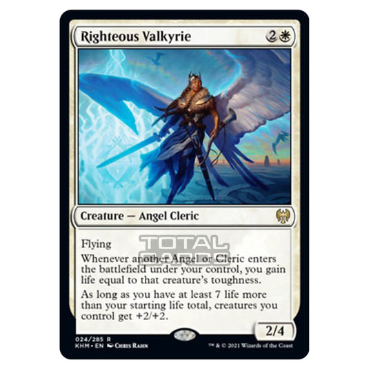 Magic The Gathering - Kaldheim - Righteous Valkyrie - 24/285
