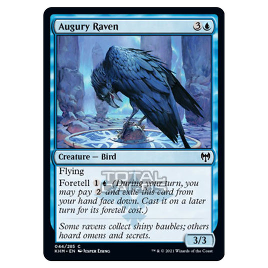 Magic The Gathering - Kaldheim - Augury Raven - 44/285