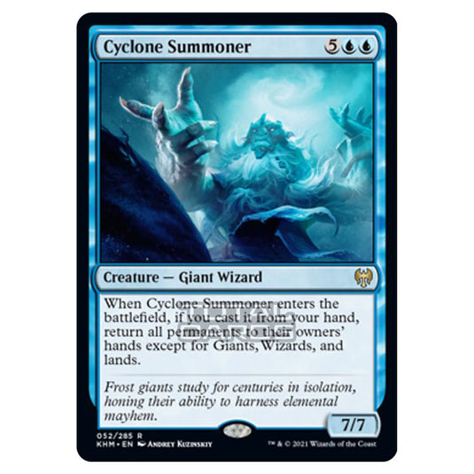 Magic The Gathering - Kaldheim - Cyclone Summoner - 52/285