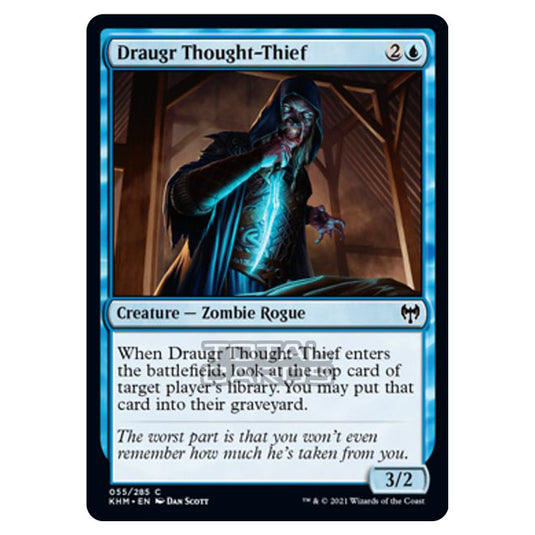 Magic The Gathering - Kaldheim - Draugr Thought-Thief - 55/285