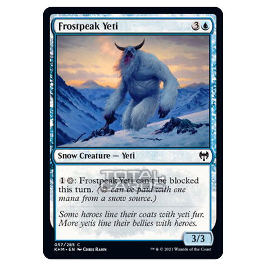 Magic The Gathering - Kaldheim - Frostpeak Yeti - 57/285