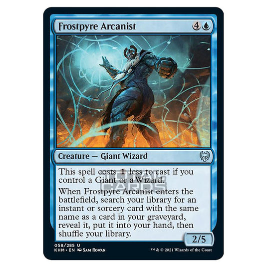 Magic The Gathering - Kaldheim - Frostpyre Arcanist - 58/285