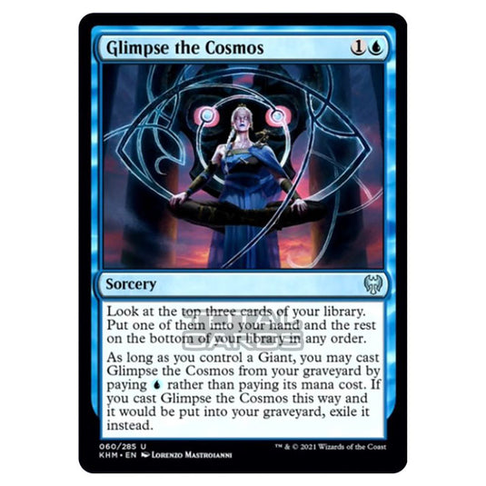 Magic The Gathering - Kaldheim - Glimpse the Cosmos - 60/285