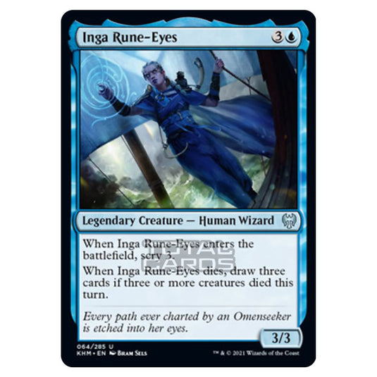 Magic The Gathering - Kaldheim - Inga Rune-Eyes - 64/285