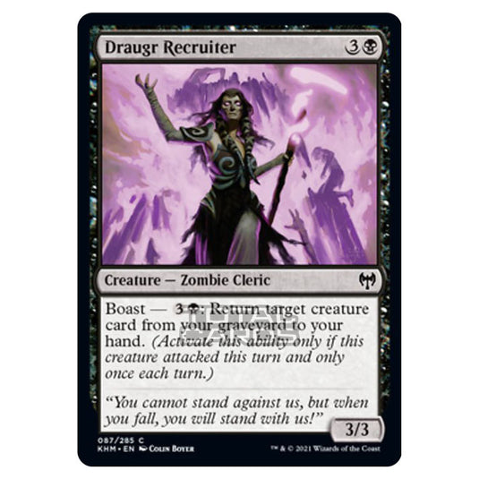 Magic The Gathering - Kaldheim - Draugr Recruiter - 87/285