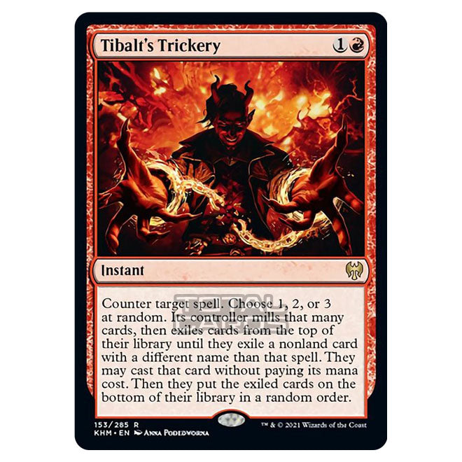 Magic The Gathering - Kaldheim - Tibalt's Trickery - 153/285 Magic The Gathering - Kaldheim - Tibalt's Trickery - 153/285