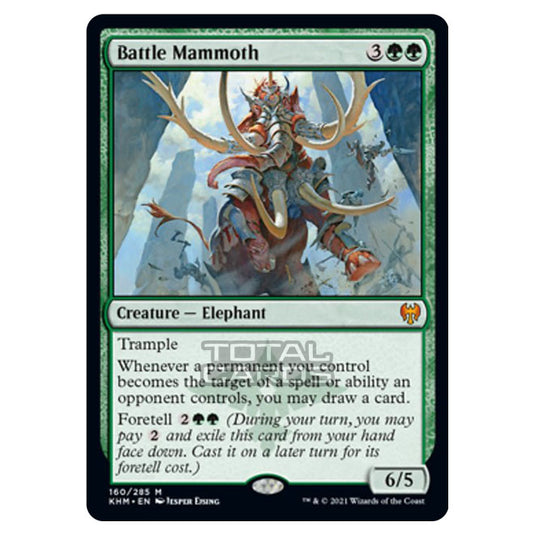 Magic The Gathering - Kaldheim - Battle Mammoth - 160/285