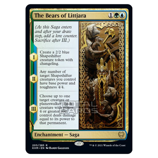 Magic The Gathering - Kaldheim - The Bears of Littjara - 205/285
