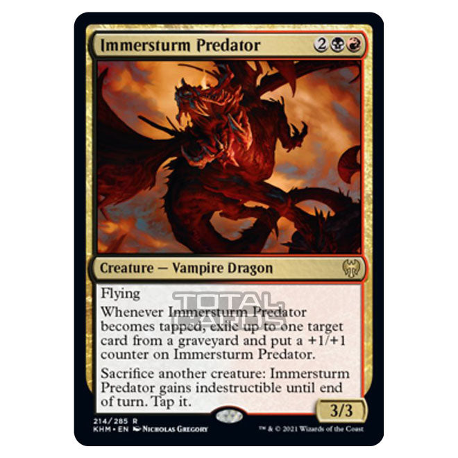 Magic The Gathering - Kaldheim - Immersturm Predator - 214/285 Magic The Gathering - Kaldheim - Immersturm Predator - 214/285