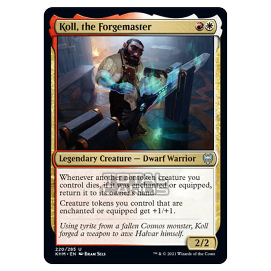 Magic The Gathering - Kaldheim - Koll, the Forgemaster - 220/285