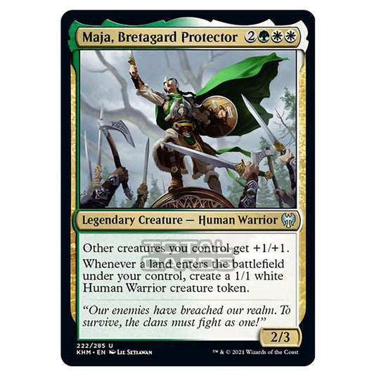 Magic The Gathering - Kaldheim - Maja, Bretagard Protector - 222/285