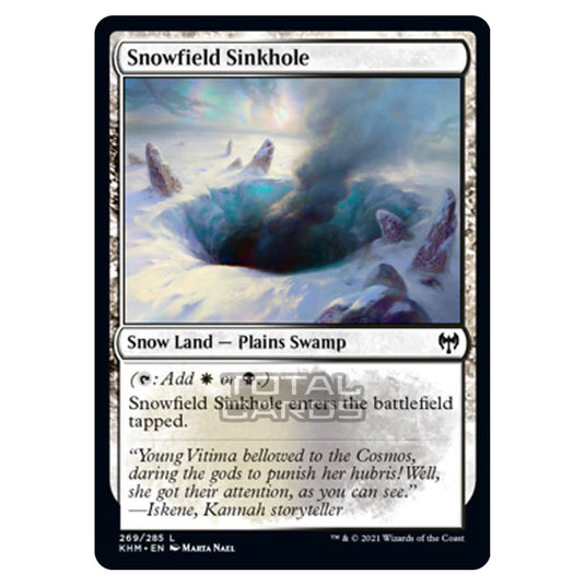 Magic The Gathering - Kaldheim - Snowfield Sinkhole - 269/285