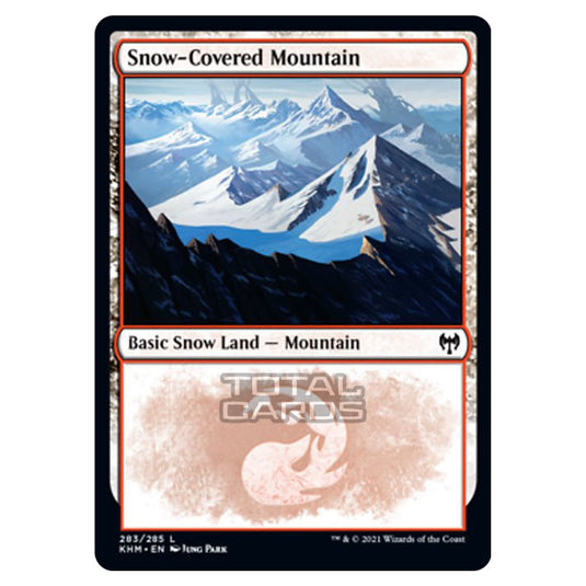 Magic The Gathering - Kaldheim - Snow-Covered Mountain - 283/285