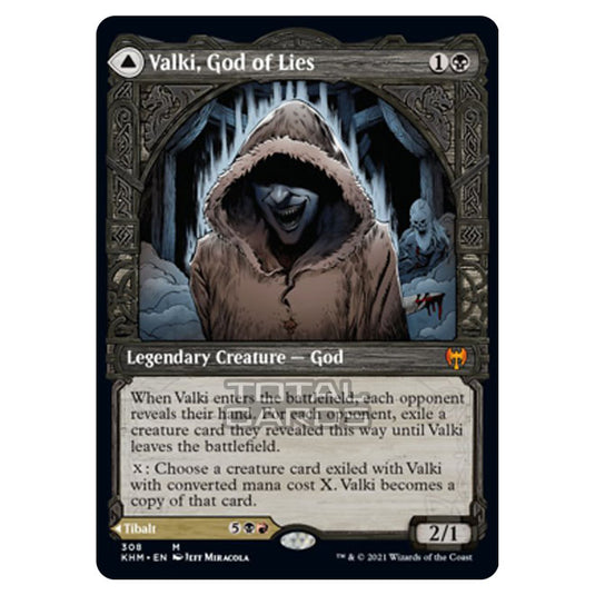 Magic The Gathering - Kaldheim - Valki, God of Lies // Tibalt, Cosmic Impostor - 308/285