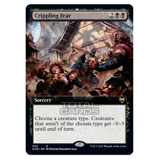 Magic The Gathering - Kaldheim - Crippling Fear - 350/285