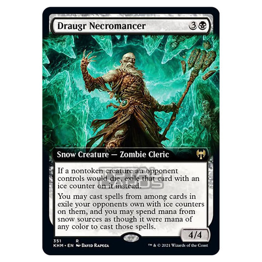Magic The Gathering - Kaldheim - Draugr Necromancer - 351/285