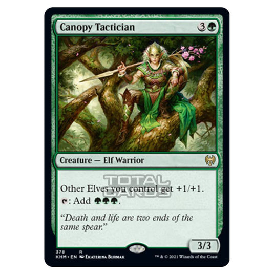 Magic The Gathering - Kaldheim - Canopy Tactician - 378/285