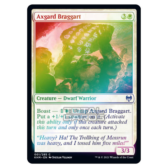 Magic The Gathering - Kaldheim - Axgard Braggart - 1/285 (Foil)