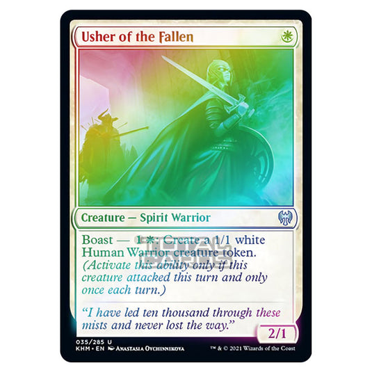 Magic The Gathering - Kaldheim - Usher of the Fallen - 35/285 (Foil)