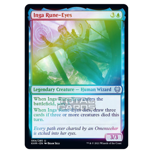 Magic The Gathering - Kaldheim - Inga Rune-Eyes - 64/285 (Foil)
