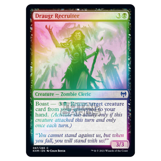 Magic The Gathering - Kaldheim - Draugr Recruiter - 87/285 (Foil)
